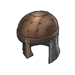 Guard Leather Mail Helmet