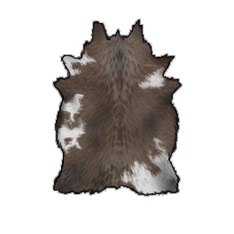 Strong Brown Cow Hide