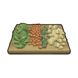 Flavorful Raw Chopped Vegetables