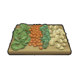 Delicious Raw Chopped Vegetables