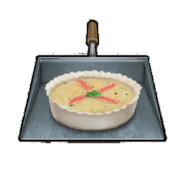 Joyful Raw Salmon Quiche