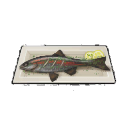 Cutthroat Poached Trout
