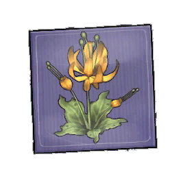 Amber Duskbloom Seed Packet