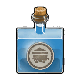 Concentrated (7%) XP Mine Potion (passive)
