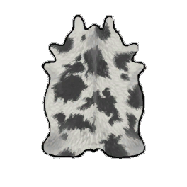 Superior White Cow Hide