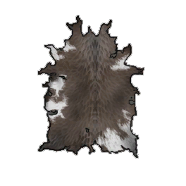 Robust Brown Cow Hide