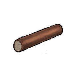 Perfect Teak Log