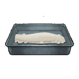 Appetizing Raw Battered Cod