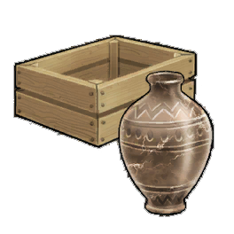 Cream Marble Vases