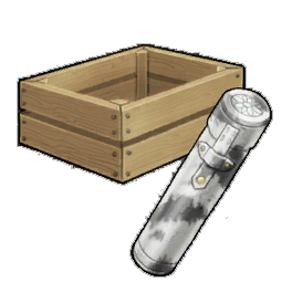Scroll Tube Cow Leather Knickknacks