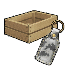 Key Ring Cow Leather Knickknacks