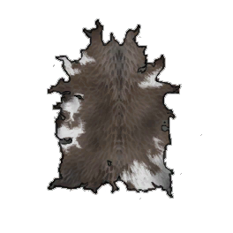 Robust Brown Cow Hide