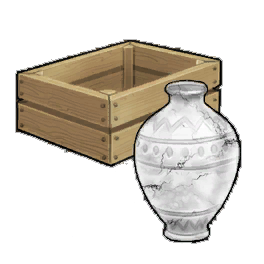 White Marble Vases