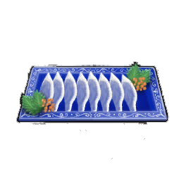 Figure Eight Puffer Sashimi
