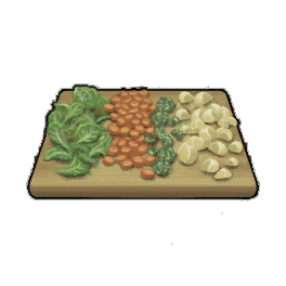 Flavorful Raw Chopped Vegetables