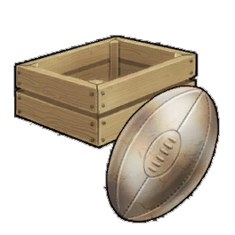 Rugby Ball Tough Leather Knickknacks
