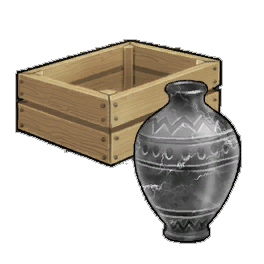 Black Marble Vases