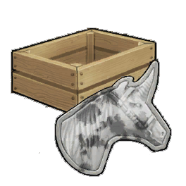 Unicorn Patch Cow Leather Knickknacks
