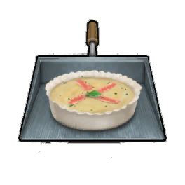 Joyful Raw Salmon Quiche