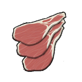 Sumptuous Raw Bacon