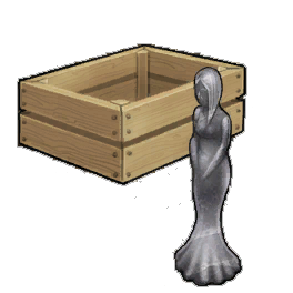 Black Soapstone Figurines