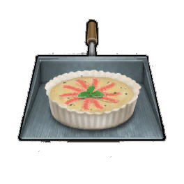 Coho Raw Salmon Quiche