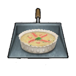 Cynical Raw Salmon Quiche
