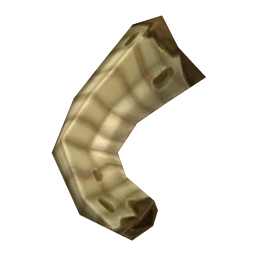 Battered Goat Horn