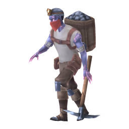Corrupted Miner: Bulging Corrupted Miner
