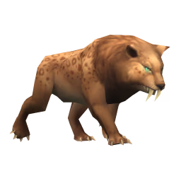 Sabertooth Tiger: Spotty Sabertooth Tiger