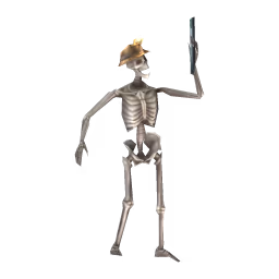 Skeleton Miner: Clattering Skeleton Miner