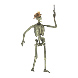 Skeleton Miner: Yellowing Skeleton Miner