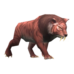 Sabertooth Tiger: Slinking Sabertooth Tiger