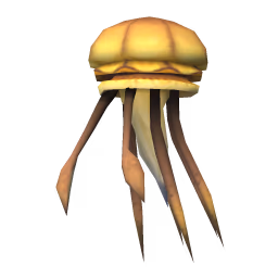 Jellyfish: Yellow Drifter Jellyfish, Lantern Jellyfish