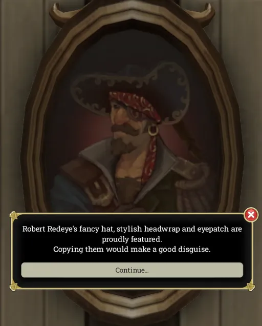 Robert Redeye's portrait (during quest)