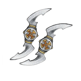 10 to 14 Throwing Twinblades