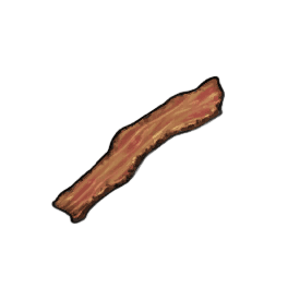 Appetizing Cooked Bacon