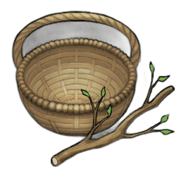 Coarse Oak Branches