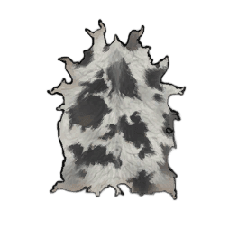 Fine White Cow Hide
