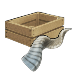 Gray Markhor Horn