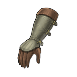 Guard Pulled Leather Gloves
