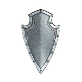 5 to 9 Metal Kite Shield