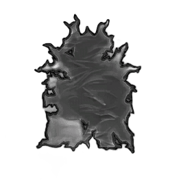 Moderate Black Cow Leather