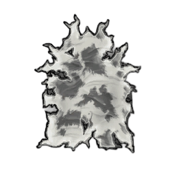 Moderate White Cow Leather