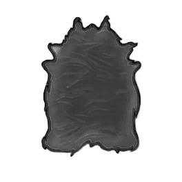 Strong Black Cow Leather
