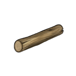 Sturdy Oak Log