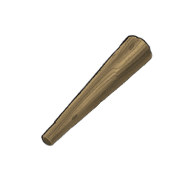 Sturdy Oak Pole