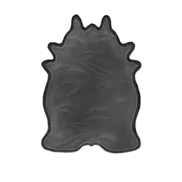 Superior Black Cow Leather